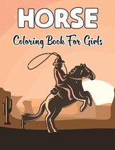 Horse Coloring Book for Girls