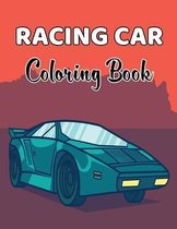 Racing Car Coloring Book