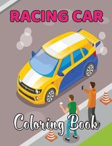 Racing Car Coloring Book