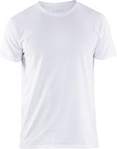 Blaklader T-shirt slim fit 3533-1029 - Wit - XS