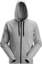 Snickers 2801 Classic Zip Hoodie - Grijs - XXXL