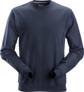Snickers 2810 Sweatshirt - Donker Blauw - XL