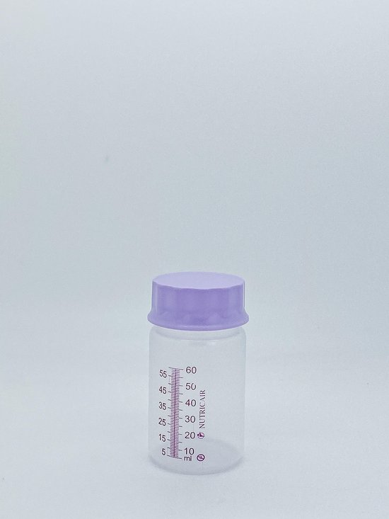 Cair Disposable Moedermelk Bewaarfles 50ml - Steriel Verpakt 20 stuks van Cair — afbeelding 2