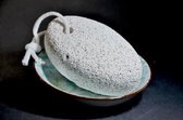 Puimsteen Wit 1st - Eelt - Pumice Stone - 100% Natuurlijk - 9,2cm x 6,1cm x 2,6cm