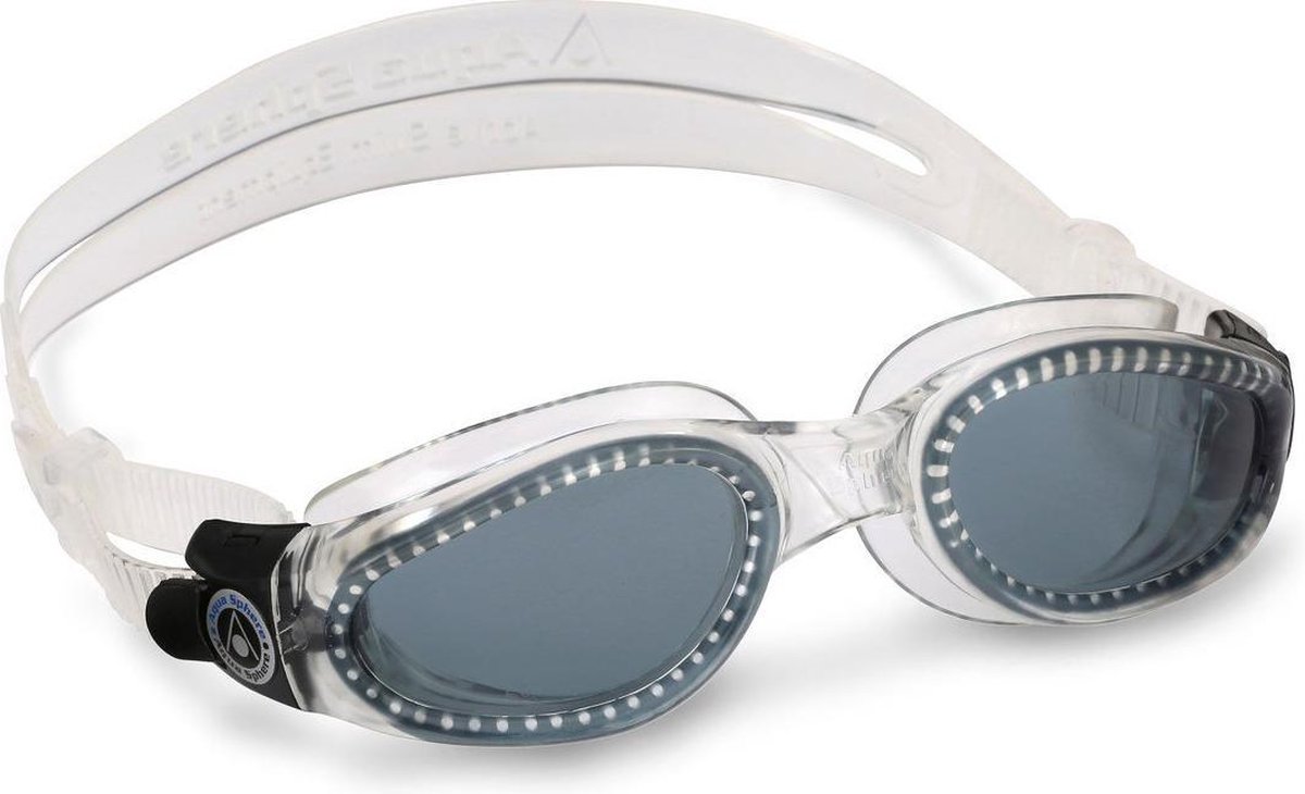 Aqua Sphere Kaiman - Zwembril - Volwassenen - Dark Lens - Transparant