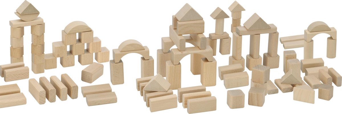 Eichhorn Natural Wooden Blocks — afbeelding 4