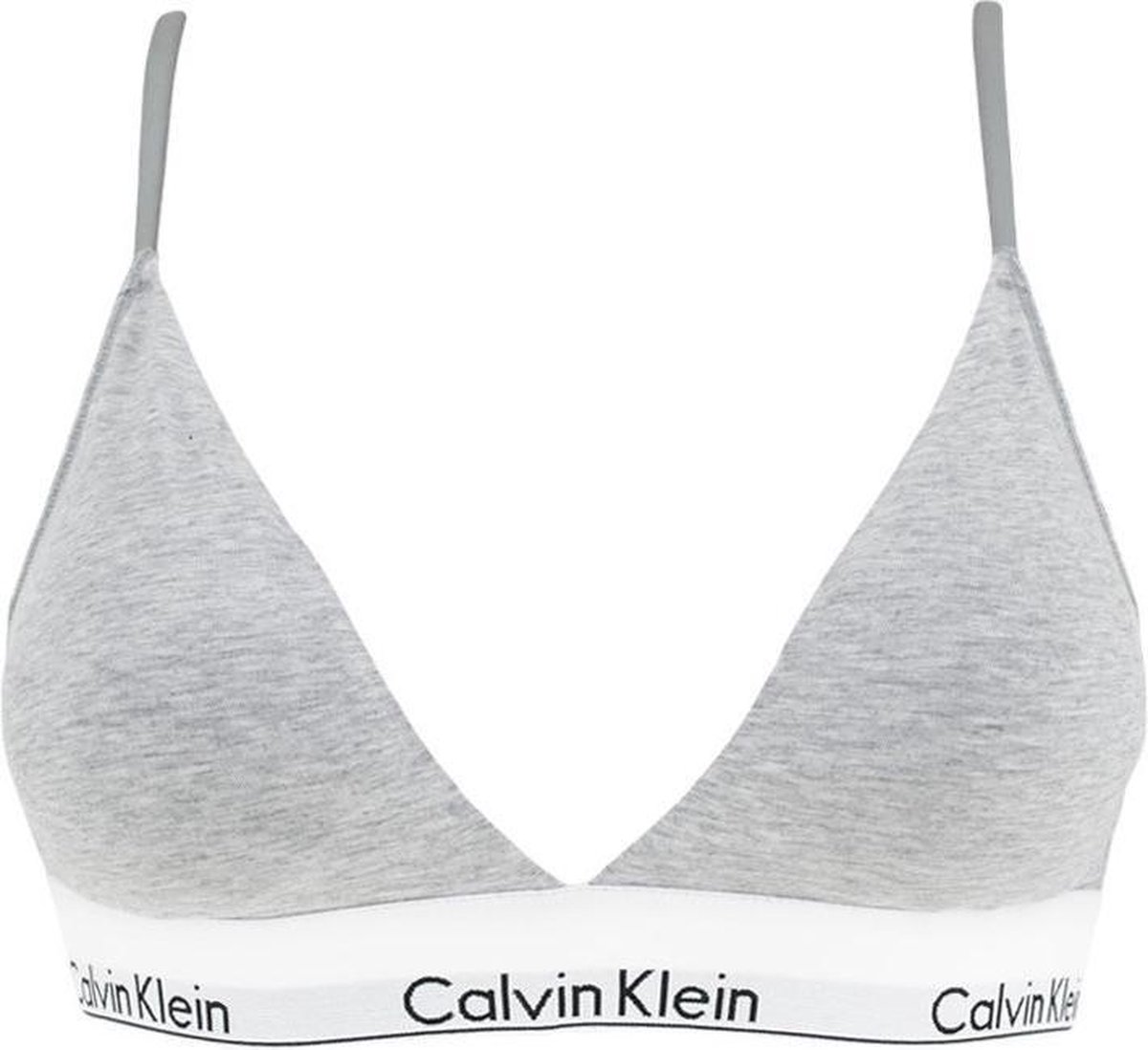 Calvin Klein Modern Cotton Triangle BH Top Grijs