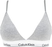 Calvin Klein - Modern Cotton Triangle BH Top Grijs - S