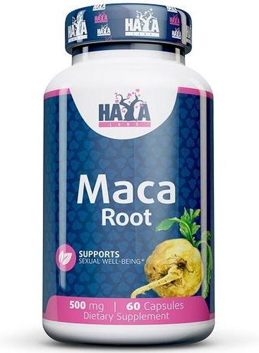 Goedkoopste Maca 500mg Haya Labs 60caps