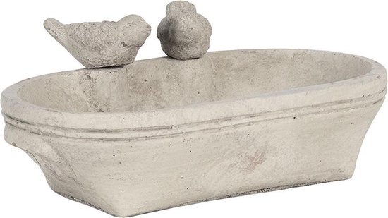 Badschaal voor Vogels - Puppyschaal RVS - 25 cm