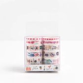 Washi tape | set | 10 tapes - women washi | verschillende afmetingen