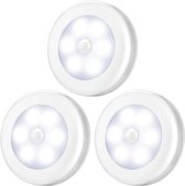 3x Bewegingssensor Led Verlichting - Automatische Lamp - Led Lamp Automatisch - Bewegingssensor Lamp