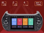 maintenant avec CAMÉRA GRATUITE! Fiat Qubo / Fiorini 2008-2019 Citroen Nemo 2008-2017 Peugeot Bipper 2008-2018 Bipper Tepee 2008-2018 Android 10 navigation 2 + 16 Go Bluetooth USB WiFi carte SD