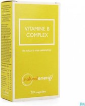 Natural Energy Vitaminen Vitamine B Complex Capsules 60capsules