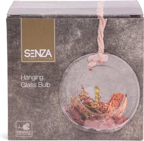 SENZA - Hangende glazen bol - Tuindecoratie - | bol.com