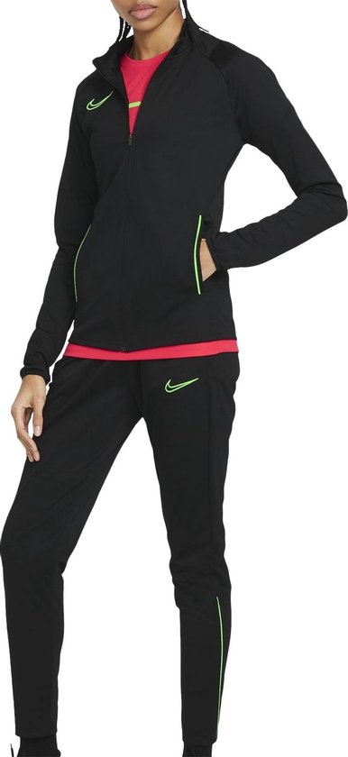 Nike Nike Academy Trainingspak - Maat XS - Vrouwen - zwart/groen | bol.com