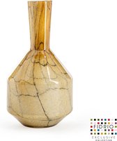 Design vaas Bottle benito small - Fidrio DESERT - glas, mondgeblazen bloemenvaas - hoogte 25,5 cm