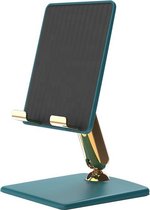 Stanz Carribean Blue Tablet houder - Telefoonhouder - Telefoonstandaard - 3x Gratis Webcam Covers - Thuiswerken - Tablet - Telefoon - Verstelbaar - Opvouwbaar - Telefoon houder