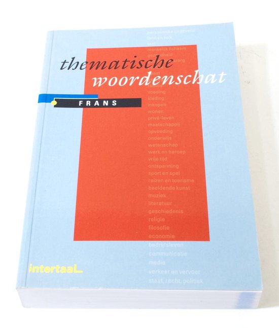 Thematische woordenschat Frans - cover