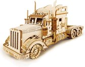 Houten Modelbouw Set - Vrachtwagen - Truck - Bouwpakket - Schaal 1:40 - 286 Onderdelen