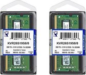 kingston technology - SODIMM DDR4 2666 CL19 - 16GB (2x 8GB) - 2-pack
