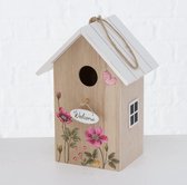 Vogelhuisje Boltze Naturel gebloemd