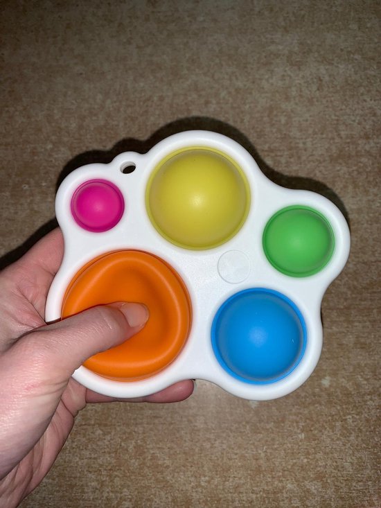 Dimple fidget toy Pop it fidget toys Fidget dimple TikTok