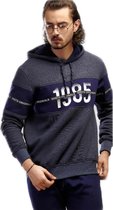 Embrator mannen Joggingpak blauw melange/donkerblauw maat XL
