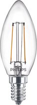 Philips Lighting 78205400 LED-lamp Energielabel E (A - G) E14 Kaars 2 W = 25 W Warmwit (Ø x l) 3.5 cm x 9.7 cm 2 stuk(s)