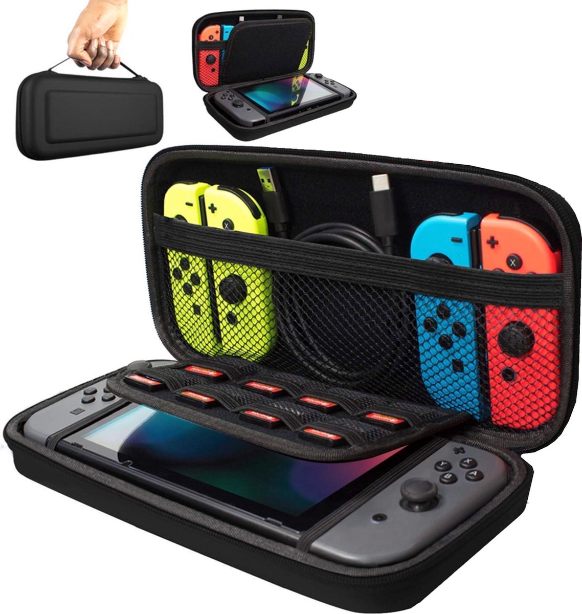 Luxergoods Nintendo Switch - Nintendo Switch Case - Console Hoes - Beschermhoes - Merkloos