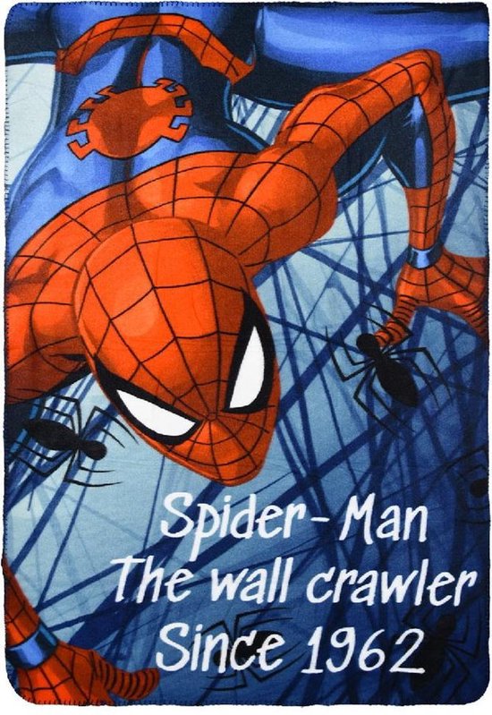 Spiderman plaid - 150 x 100 cm. - Spider-Man fleece deken | bol.com