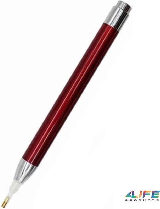 4LifeProducts- Diamond Led Pen Rood - Inclusief Gratis Batterijen | bol.com