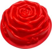 Siliconen Bakvorm Roos | Cakevorm Rond | Hittebestendig |  Vaatwasserbestendig | BPA... | bol.com