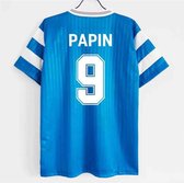 Retro shirt Olympique Marseille 'Jean-Pierre Papin' 1990/91 maat L