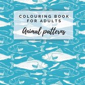 Colouring Book For Adults. Animal Patterns