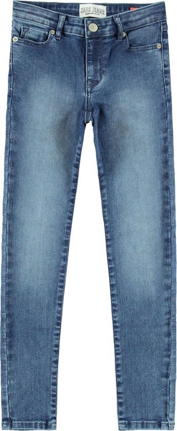 Cars Jeans Eliza Meisjes Jeans - Stone Used - Maat 14