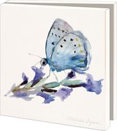 Notecards 10 stuks 15x15 michelle dujardin vlinders
