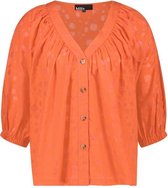 Brenda Blouse - Spicy Orange