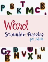 Word Scramble Puzzles for Adults