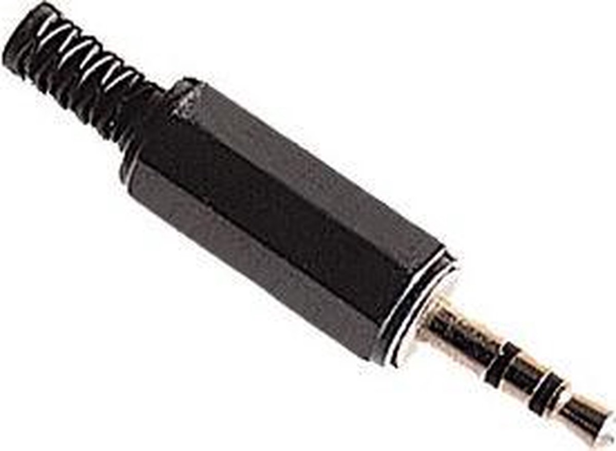 3,5mm mannelijke stereo jack - Plastiek - 10 stuks