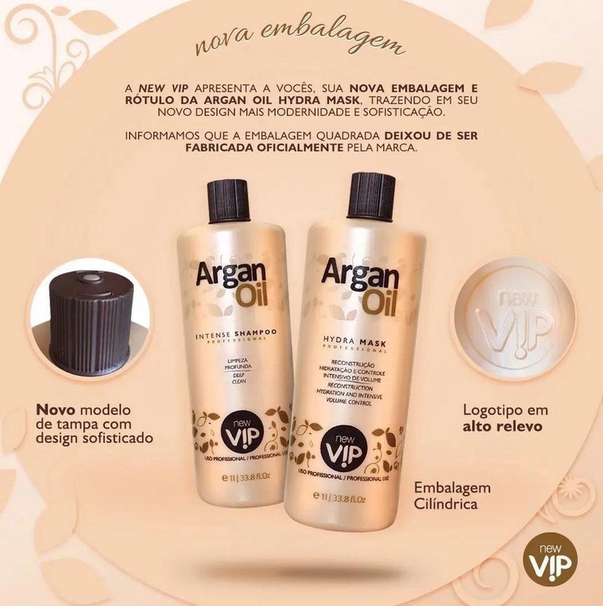 VIP Argan Olie zonder formol Braziliaans Keratine Behandeling (Shampoo + Mask)