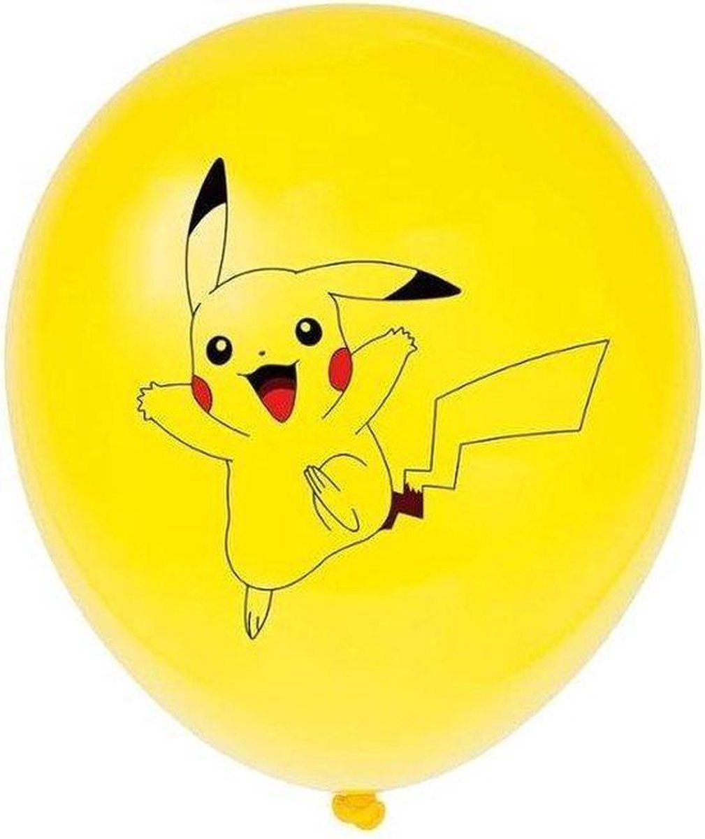 Ballons Pokémon 25x Party Pack Décorations d'anniversaire Pikachu -  Squirtle 