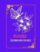 Flower Coloring Book for Girls