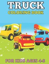 Truck coloring books for kids ages 4-8