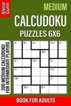 Medium Calcudoku Puzzles 6x6 Book for Adults