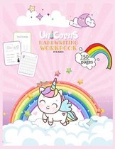 Unicorn Handwriting Workbook for Kids