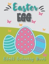 Easter Egg Adult Coloring Book
