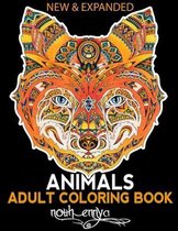 Animals Adult Coloring Book: