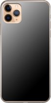 Apple iPhone 11 Pro Max - Smart cover - Grijs Zwart - Transparante zijkanten