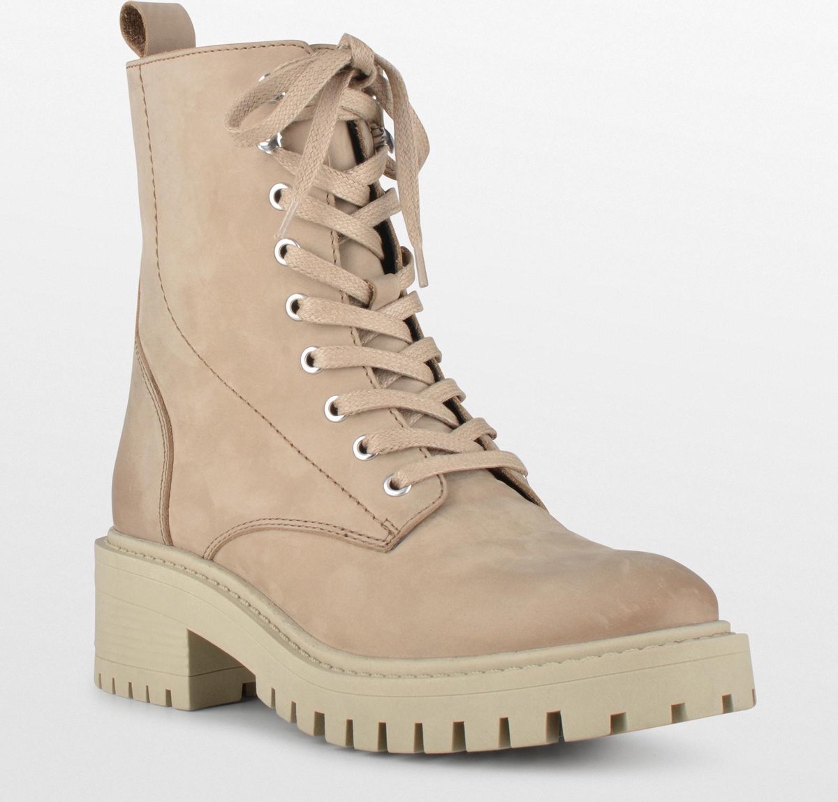 PS Poelman Veterboot Beige P6031POE | Invito